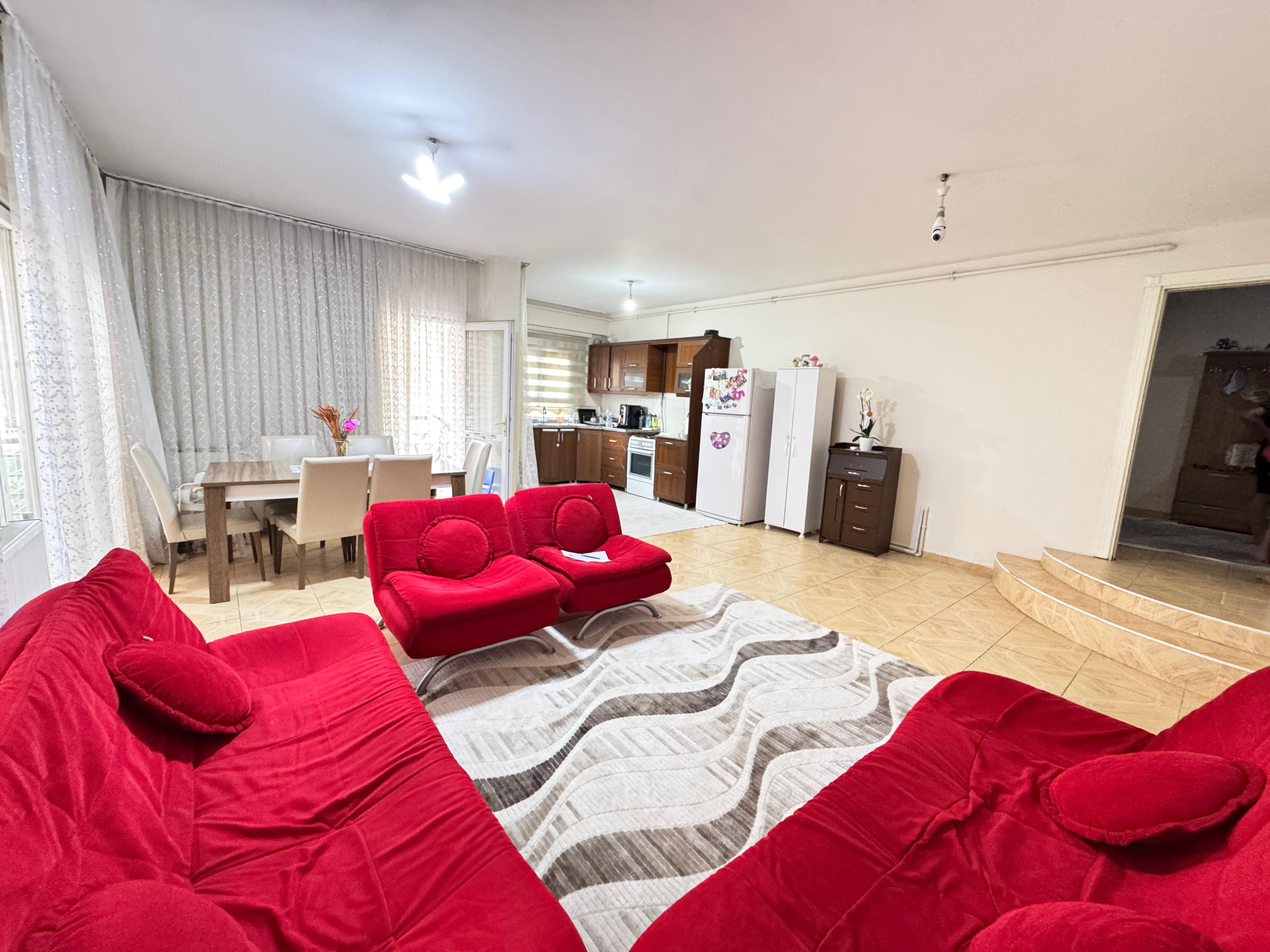 TESİSLER KAVŞAĞINA YÜRÜME MESAFESİNDE MALABADİ OTEL ARKASI 3+1 SATILIK DAİRE
