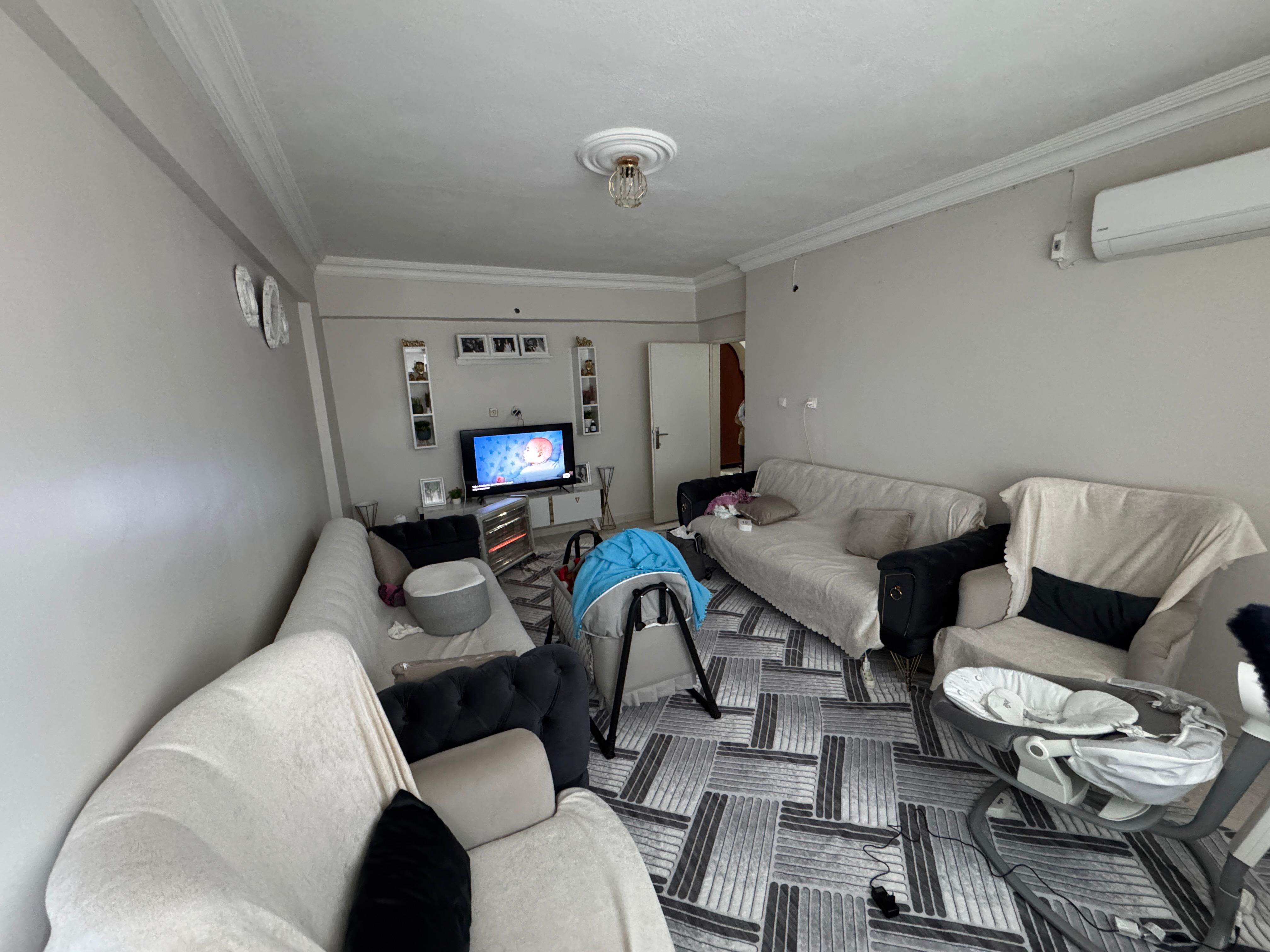 HUZUREVLERİ CADDE ÜZERİNDE 3+1 SATILIK MASRAFSIZ DAİRE 