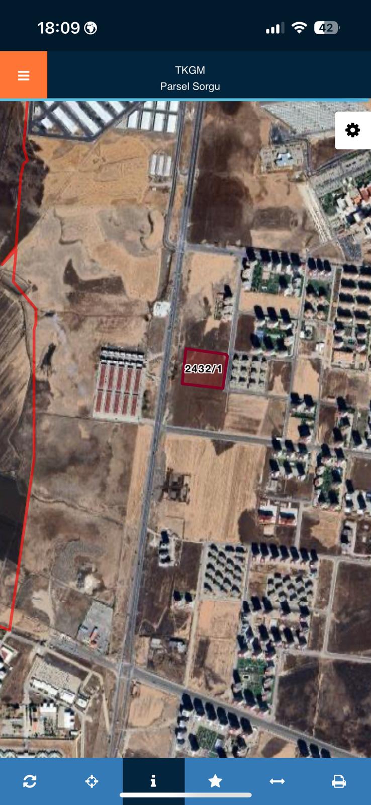 DİYARBAKIR KAYAPINAR TALAYTEPE' DE İMARLI ARSA