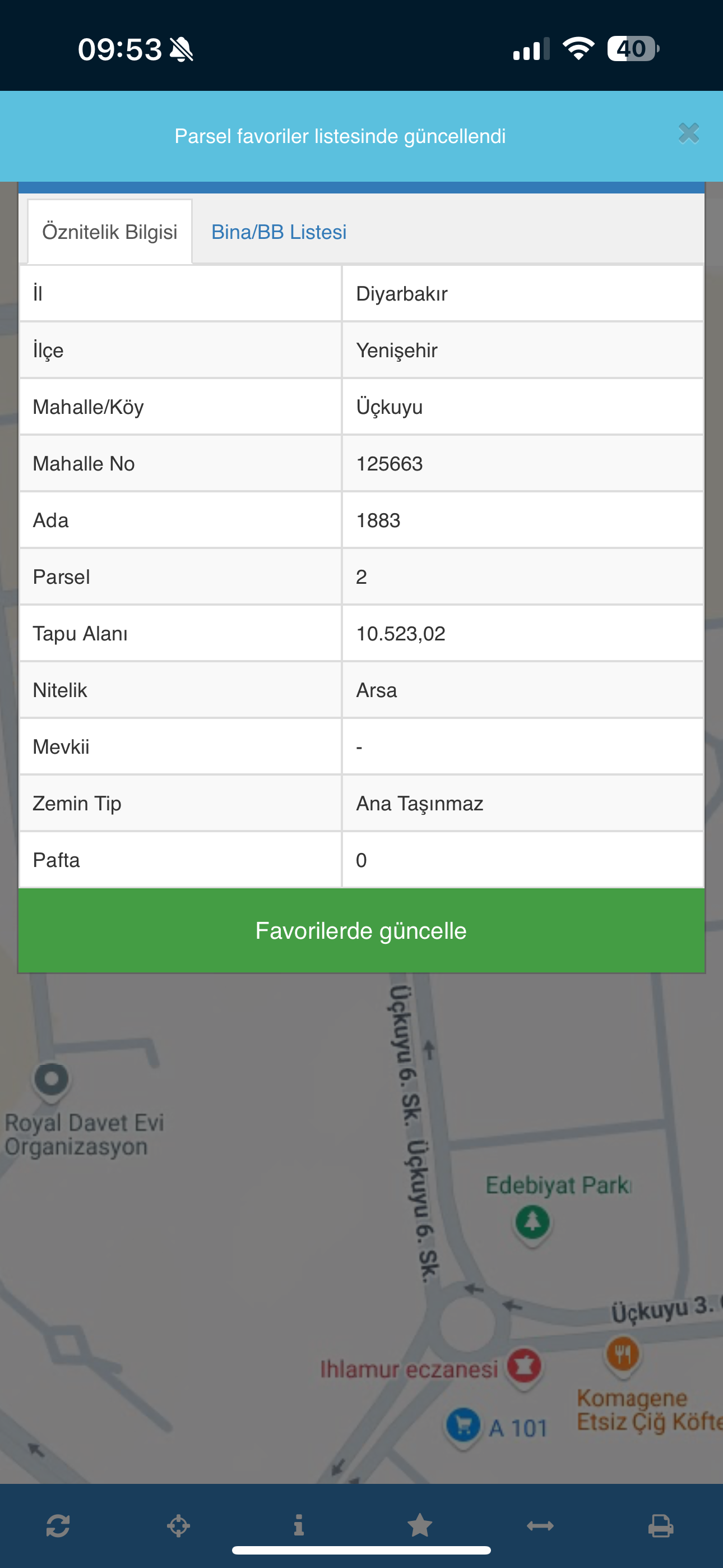 ÜÇ KUYULARDA EN HAREKETLİ YERDE KUPON ARSA