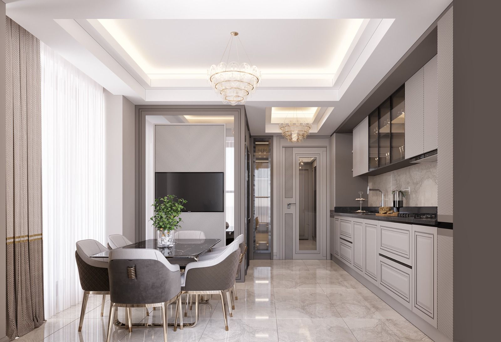 YENİ CEZA EVİ KARŞISI  ÇEYSA YAPI KALİTESİYLE SATILIK ULTRA LÜKS DAİRE